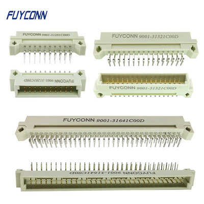 Connecteur à angle droit de la carte PCB 2rows Eurocard 41612 de connecteur R/A du mâle DIN41612